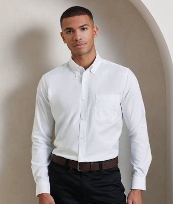 Signature Oxford long sleeve shirt